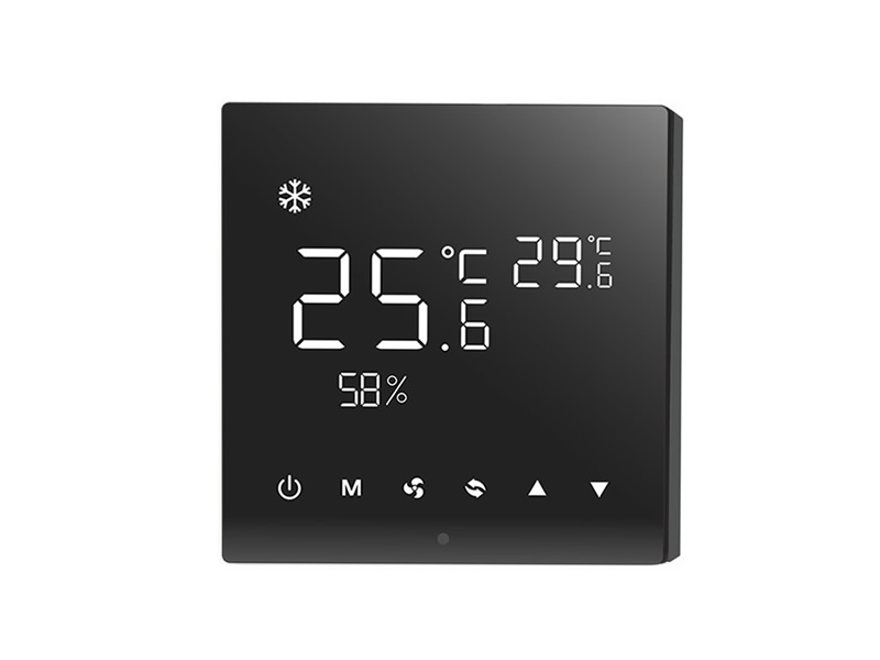 Temperature control panel